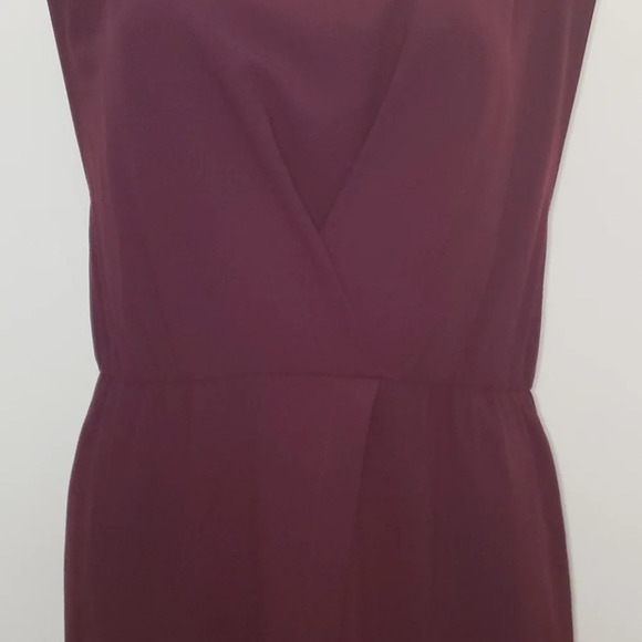 Halston Heritage Cap Sleeve Crepe Dress - Picture 6 of 16